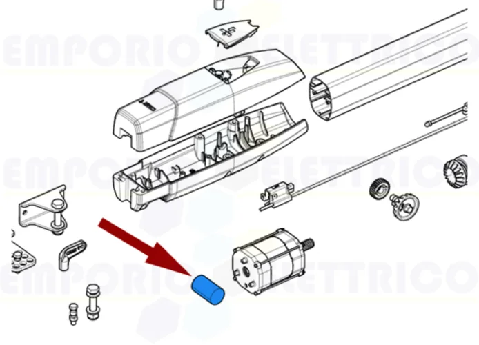 came repuesto condensador 8 mF con cables ats50ags 119rir291