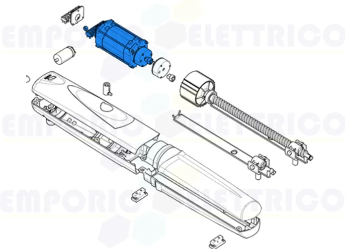 came repuesto grupo motor + freno axo 230v 88001-0140