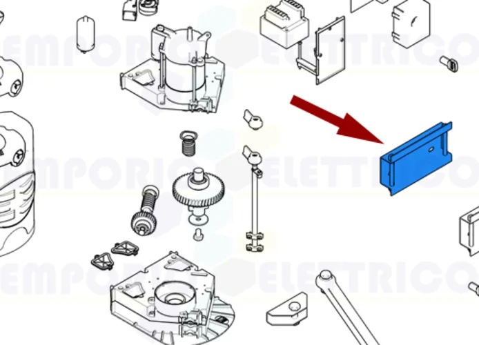 came repuesto base de fijación motorredfuctor fast 119rid238