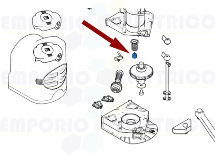 came repuesto magneto encoder fast ferni 119rid302