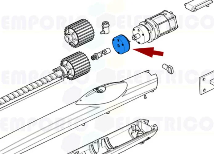 came repuesto electrofreno amico 230v 88001-0208