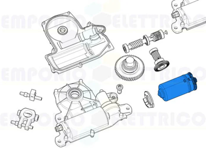 came repuesto grupo motor frog-j 119ria065