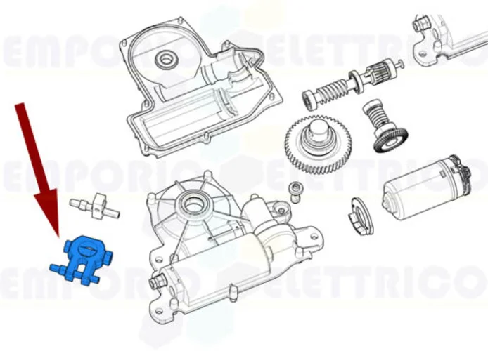 came repuesto brazo de transmisión frog-j 119ria071