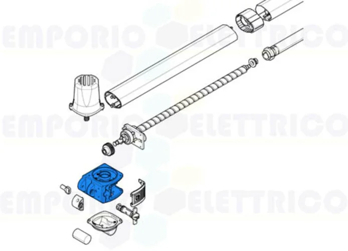 came repuesto caja motorreductor krono 119rid166