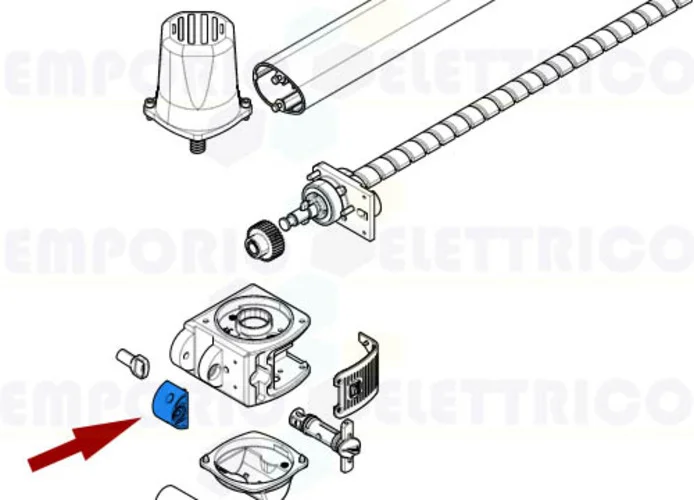 came repuesto cilindro cerradura con llave trilobulada krono 119rid167