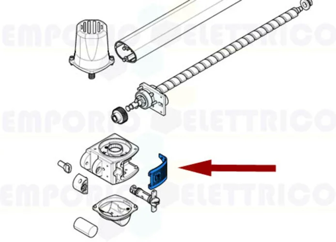 came repuesto tapa lateral krono 119rid169