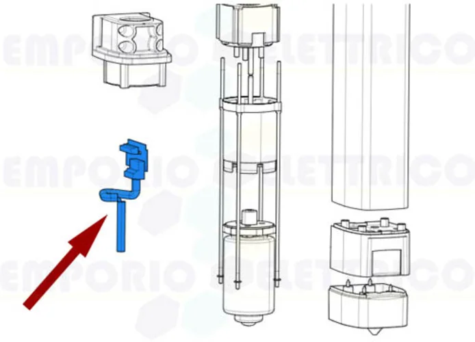 came repuesto tarjeta electrónica encoder stylo 119rid329