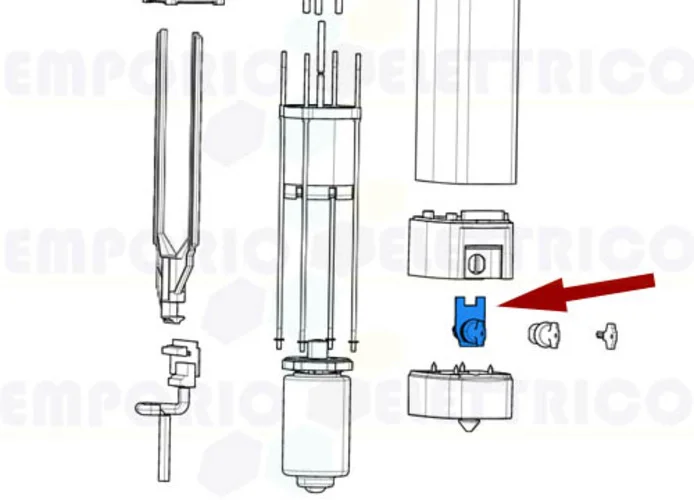 came repuesto cerradura stylo 119rid348