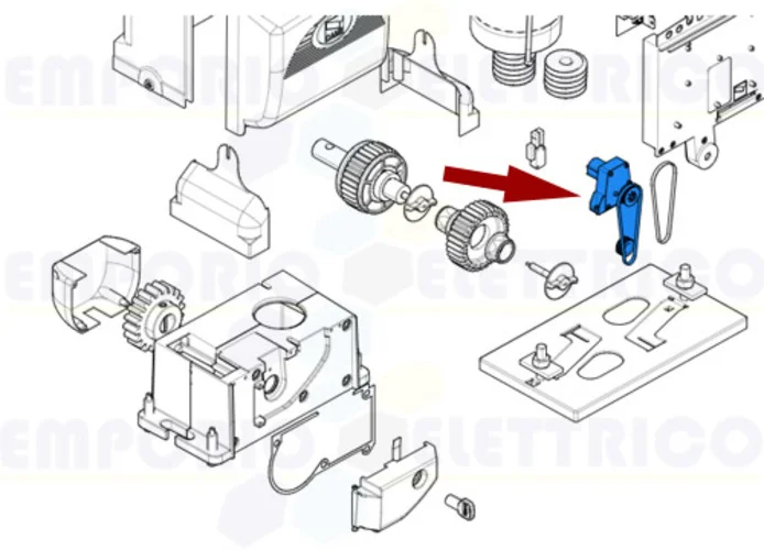 came repuesto encoder bx 119ribx013