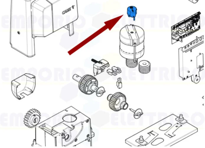 came repuesto grupo lector óptico bx 88001-0121