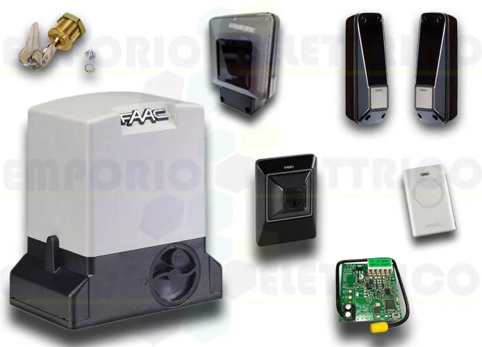 faac kit automatización 230v ac delta3 kit safe 105630445fr