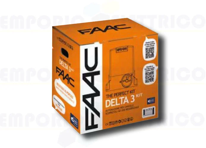 faac kit automatización 230v ac delta3 kit perfect 105918fr