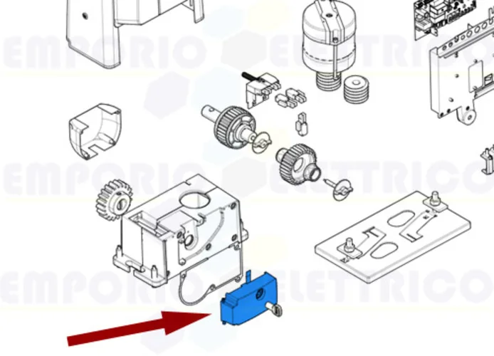 came ricambio sportello accesso sblocco bx 88001-0116