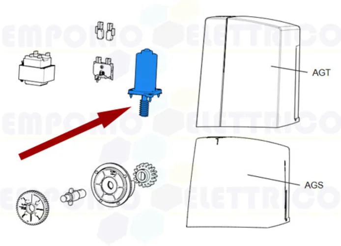 came repuesto motor bxv sdn 119ribs019