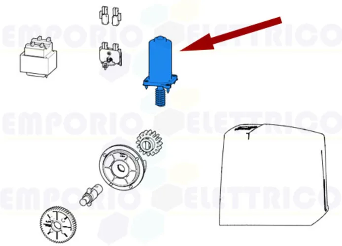 came repuesto motor bxv sdn 119ribs017