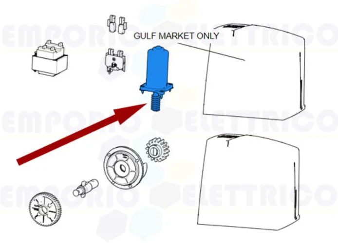 came repuesto motor bxv sdn 119ribs014