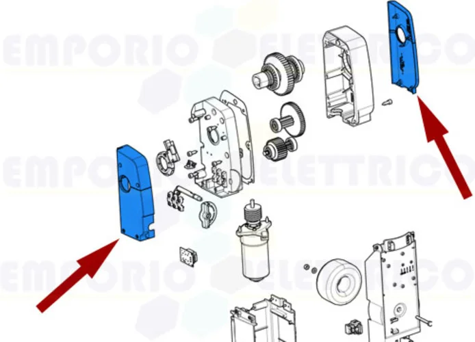 came repuesto plásticos superiores emega40 119rie200