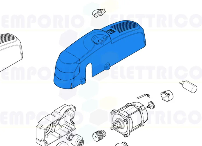 came repuesto tapa motorreductor emega 119rie051