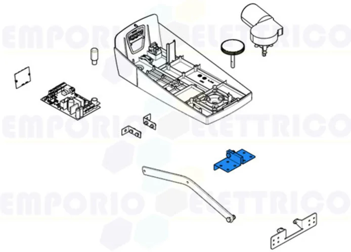 came ricambio staffa fissaggio porta ver 119rie146