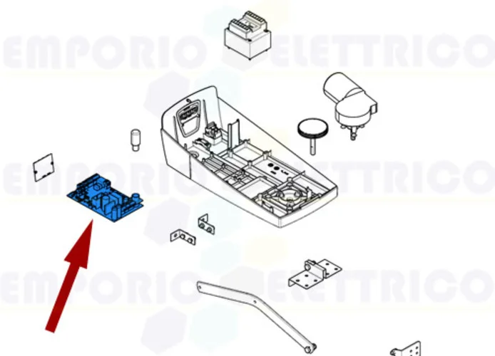 came repuesto tarjeta electrónica zl57 v2 88001-0222