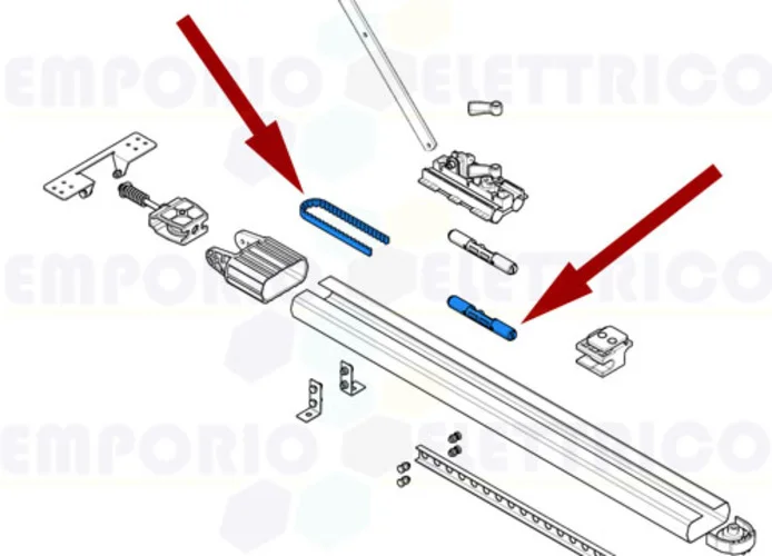 came repuesto correa de transmisión ver 119rie123