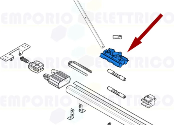 came repuesto patín de deslizamiento ver 119rie147