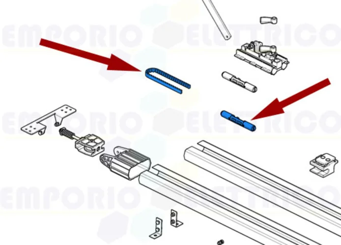 came repuesto correa de transmisión ver 119rie121