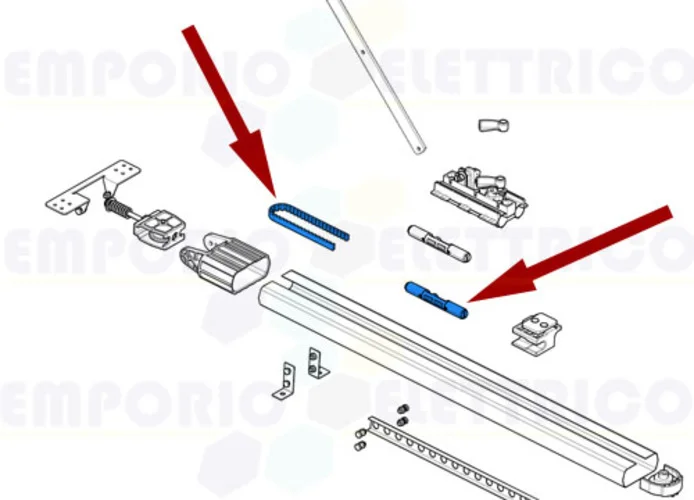 came repuesto correa de transmisión ver 119rie122