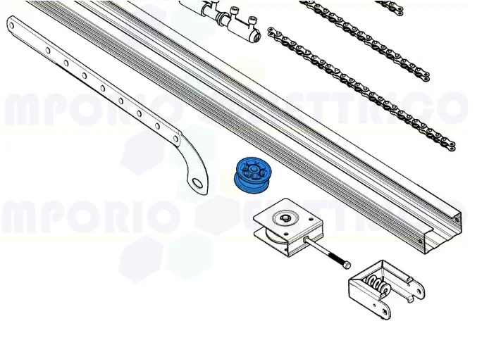 came ricambio terminale attacco guida catena v6000 119rie181