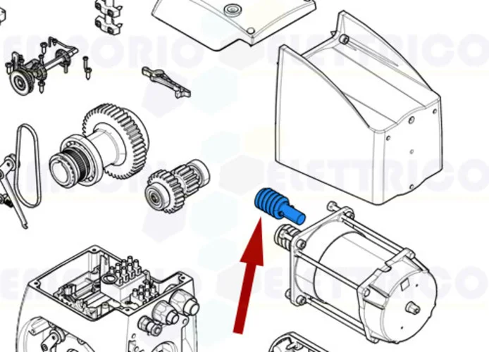 came repuesto tornillo sin fin c-bx 119ricx029