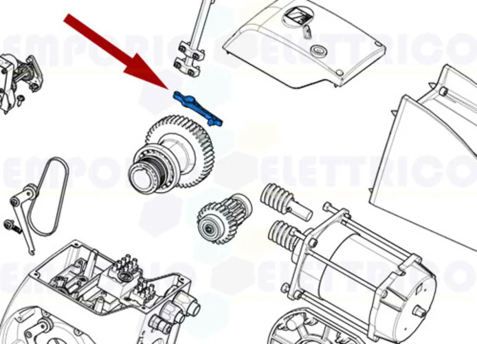 came repuesto palanca de seguridad encoder c-bx 119ricx037