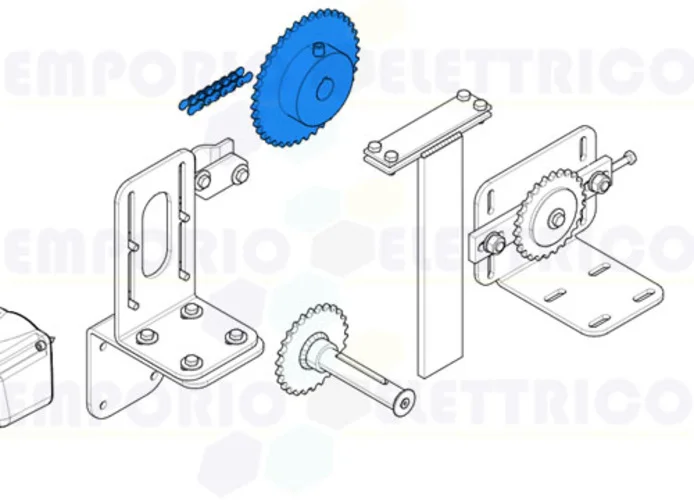 came repuesto piñón y cadena c-bx 119ricx016