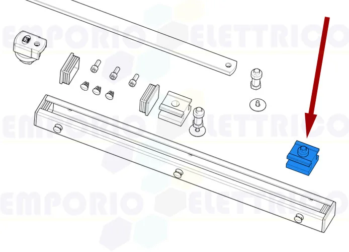 came repuesto patín de deslizamiento f4000 119rid255