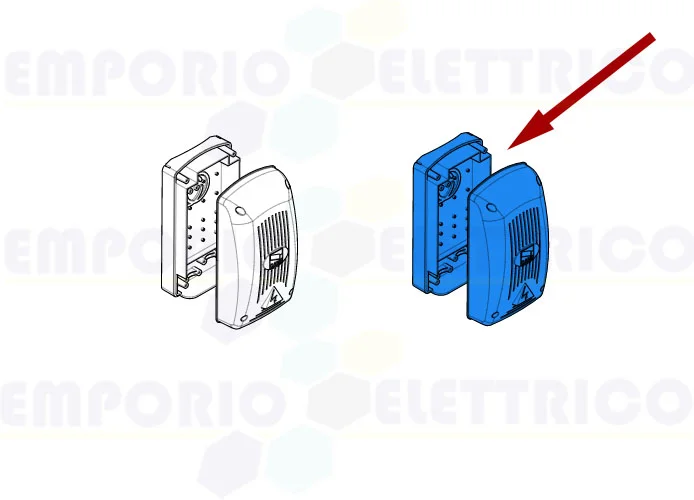 came repuesto caja receptor - rbe 119rir192