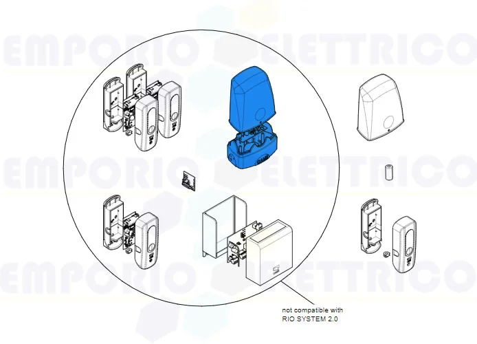 came repuesto luz intermitente riolux01 88006-0015