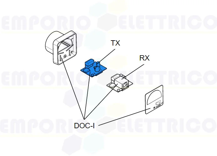 came repuesto tarjeta electrónica tx doc-i 119rir016