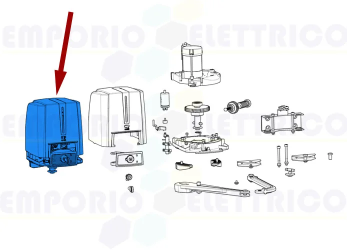 came repuesto motor fa40230 fast40 88001-0250