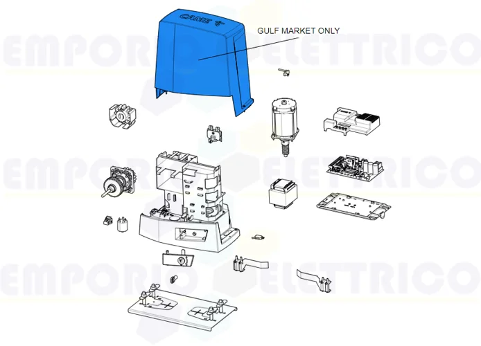 came repuesto tapa gris ral 7024 bkv 88001-0196