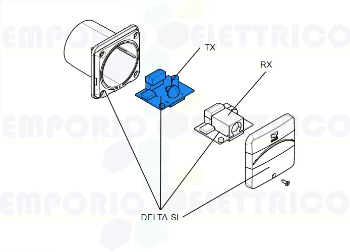 came repuesto tarjeta electrónica tx delta-si 119rir389