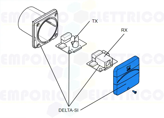 came repuesto tapa frontal delta-si 119rir392