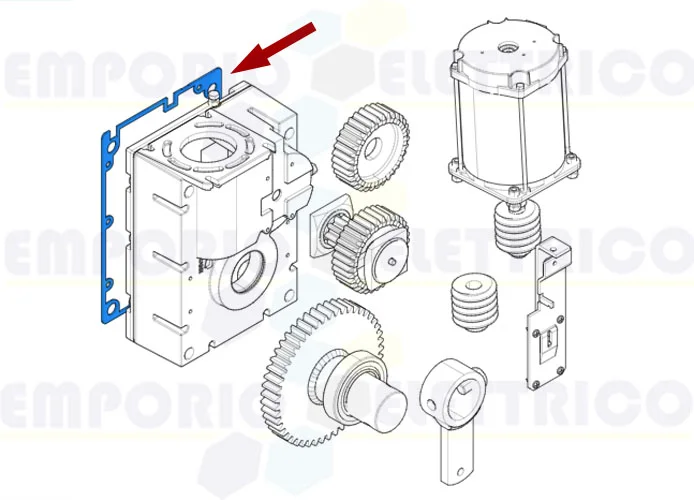 came ricambio guarnizione riduttore gard 20pz 88001-0188