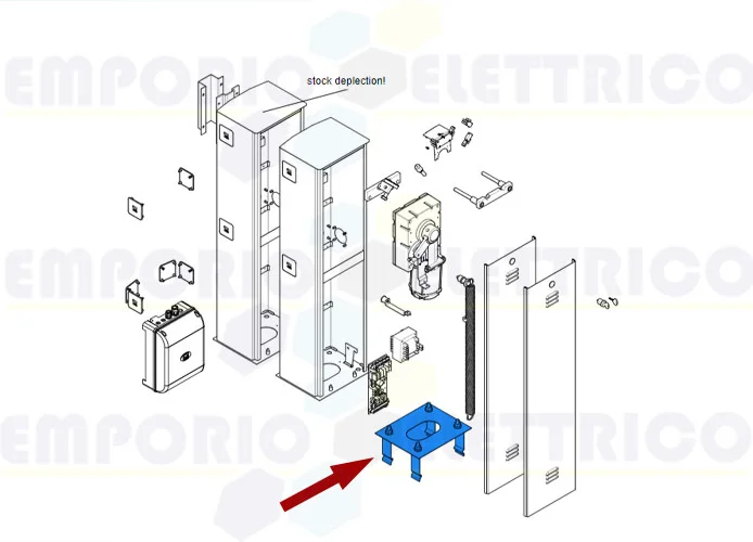 came repuesto placa barrera gard 2,5-3,25-3,75-4m 119rig006 