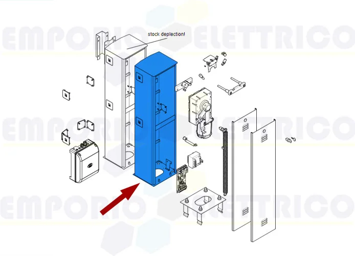 came repuesto armario barrera g2500 119rig087