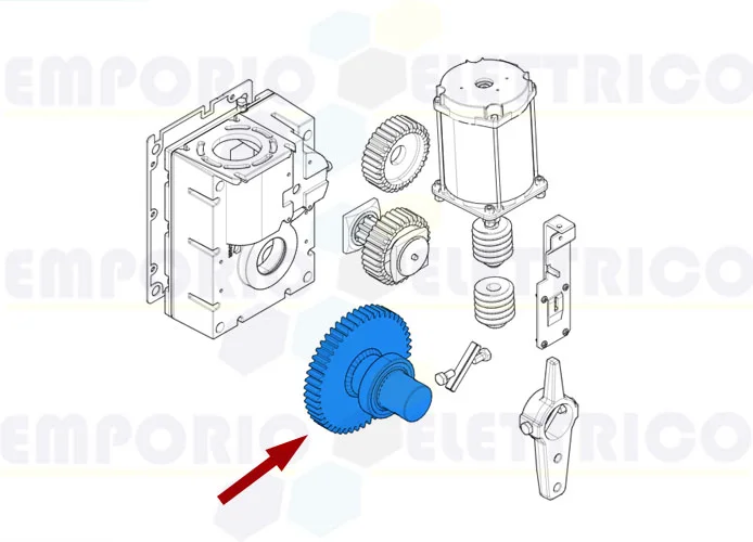 came repuesto árbol lento g6000-g5000 119rig054 