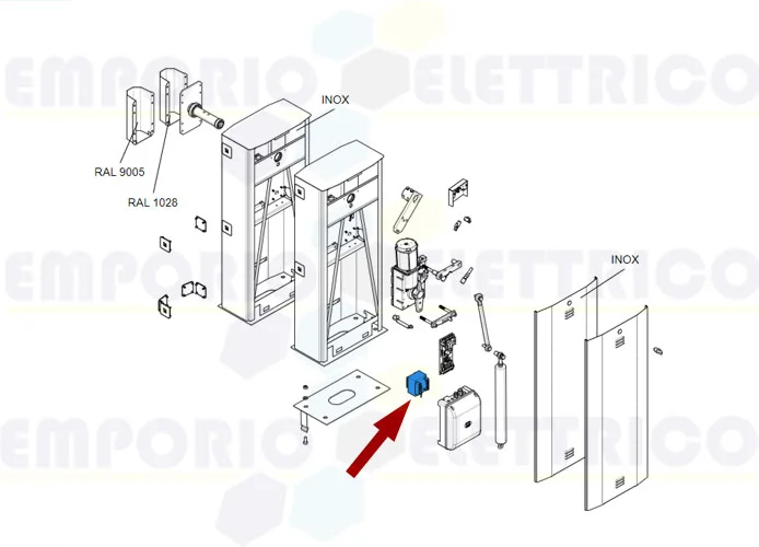 came repuesto transformador zl37 119rir111