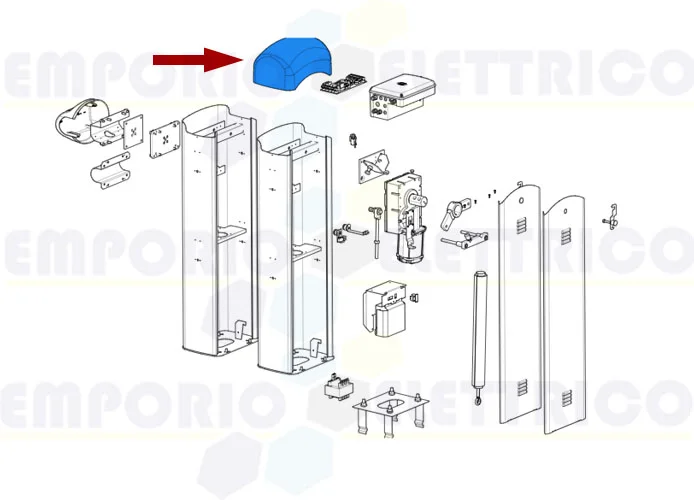 came repuesto tapa barrera gard 3-4 119rig170 