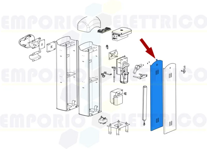 came repuesto tapa armario g3000 gard4 119rig409