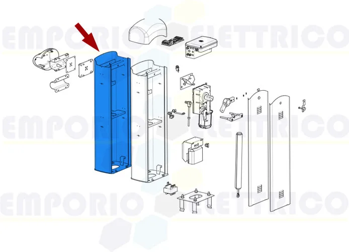 came repuesto armario barrera g3000i 119rig419 