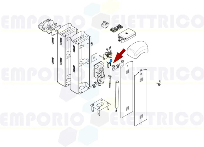 came repuesto planca de accionamiento final de carrera g4040z 119rig178