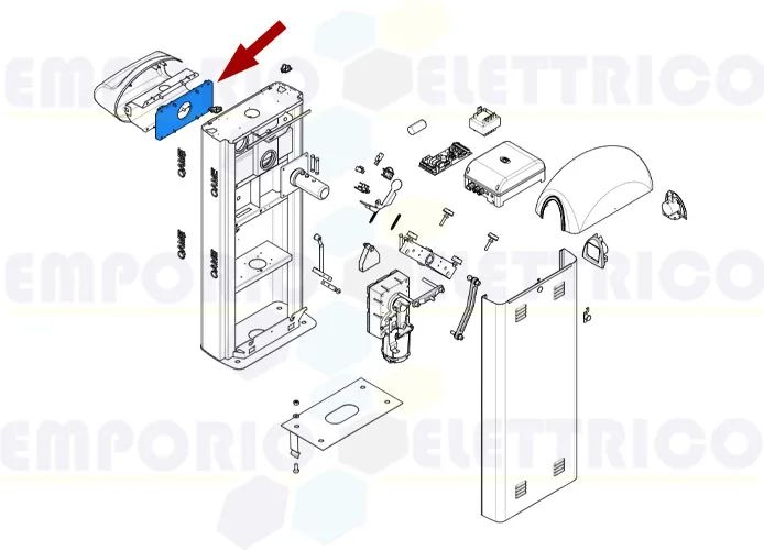 came repuesto placa intermedia g2080 g2081 119rig131